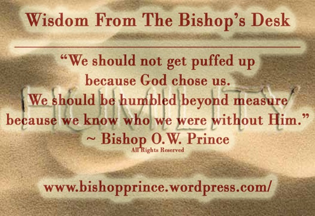Humility1 Bishop Quote