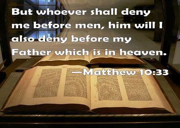 Matthew 10 33