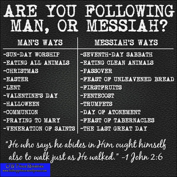 Are you following man or Messiah LG
