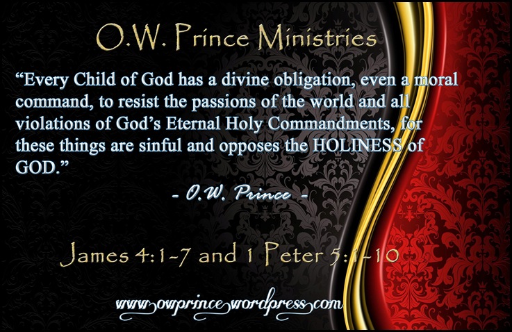 OWP Ministries Our Divine Obligation
