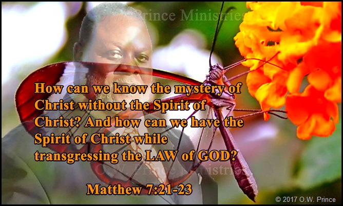 Butterfly 2017 OWPrince How we Know Mystry of Christ