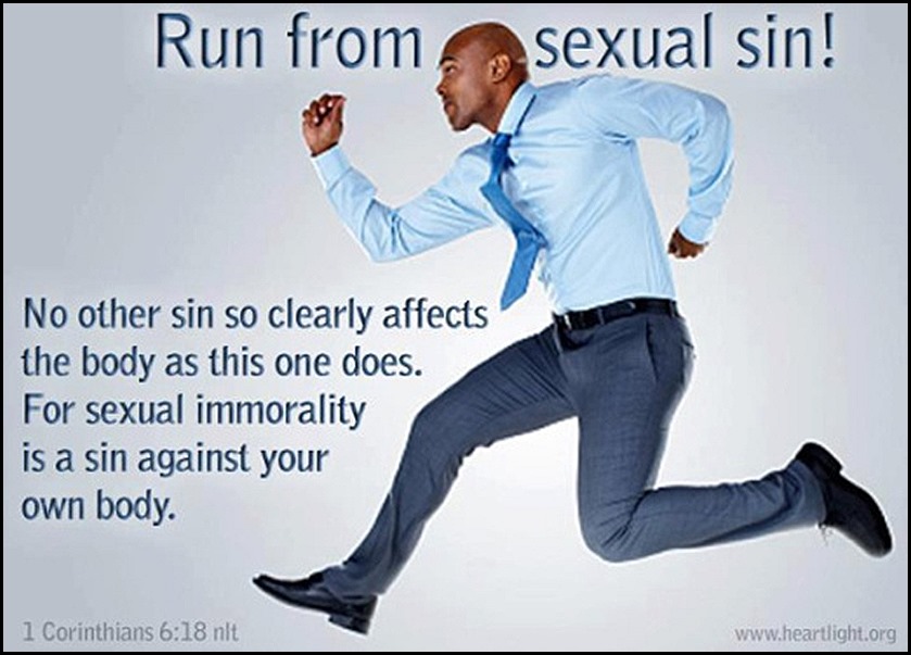 RUN From sexual-sin